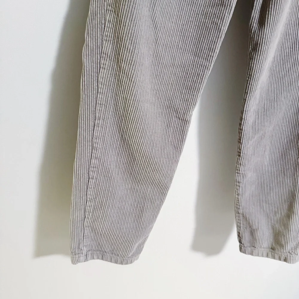 Zara - Grey Corduroy Pants - Picture 3 of 5